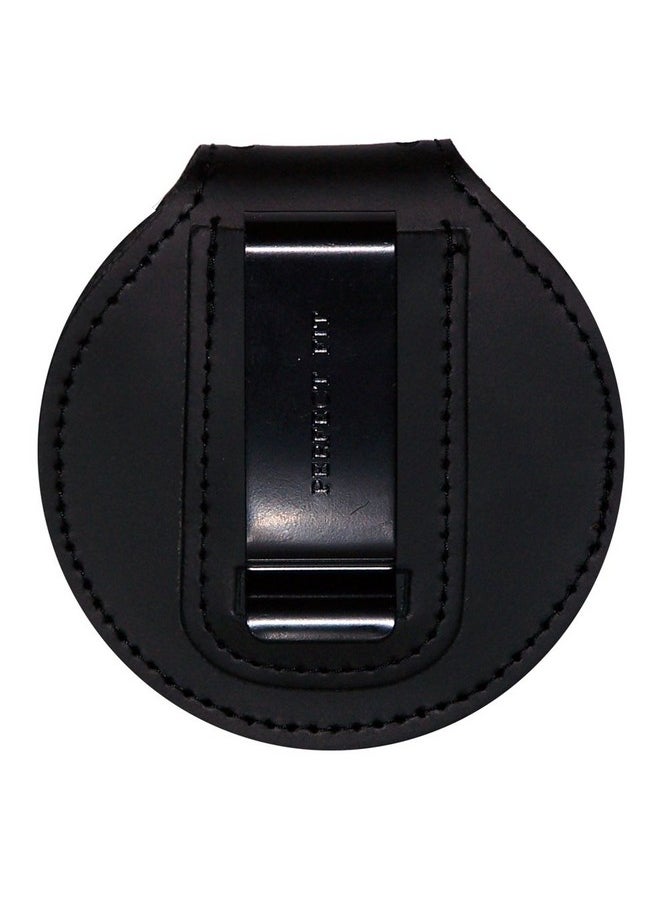 Perfect Fit Shield Wallets - Florida Sheriff Fivepoint Star Badge Holder (Black Cutout Pf185 2.7 Inches Tall) - Image 1