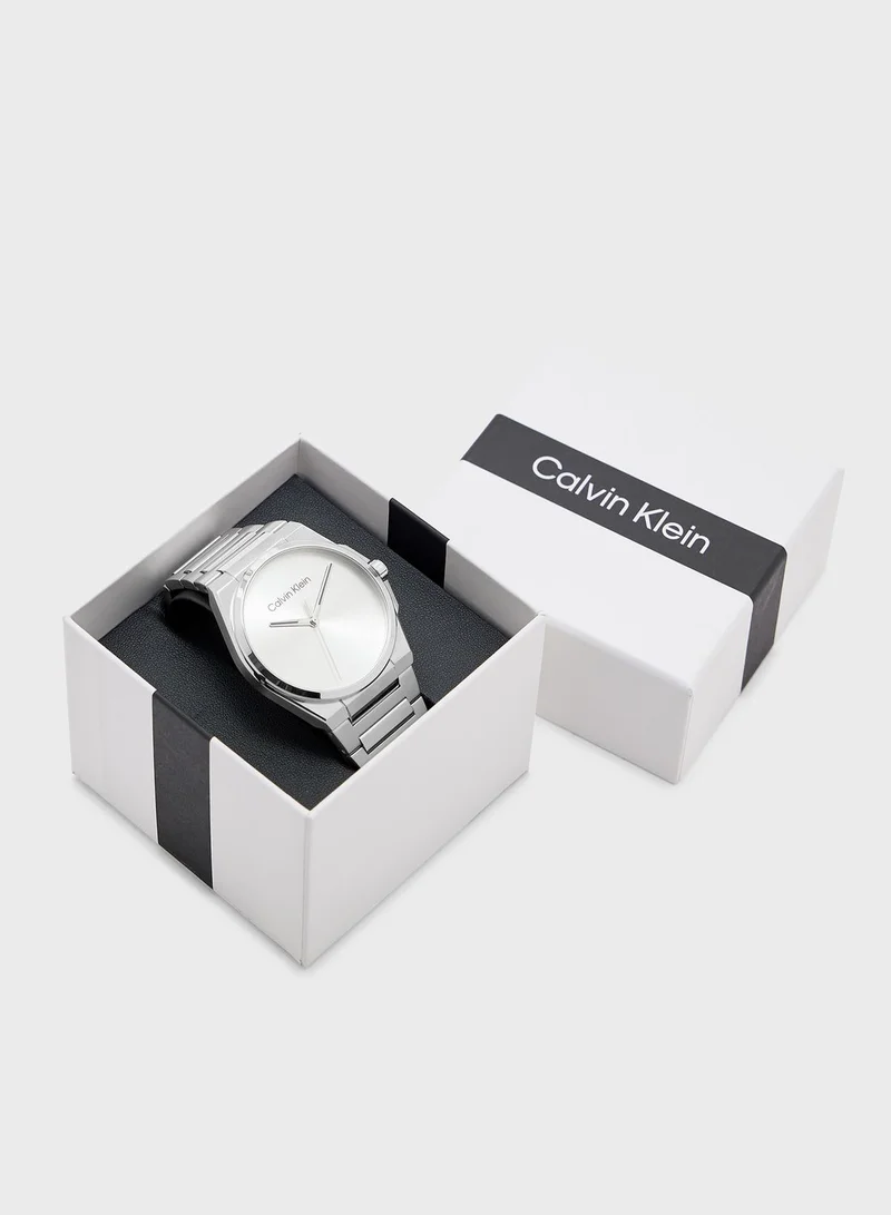 CALVIN KLEIN Meta Minimal  Analog Watch