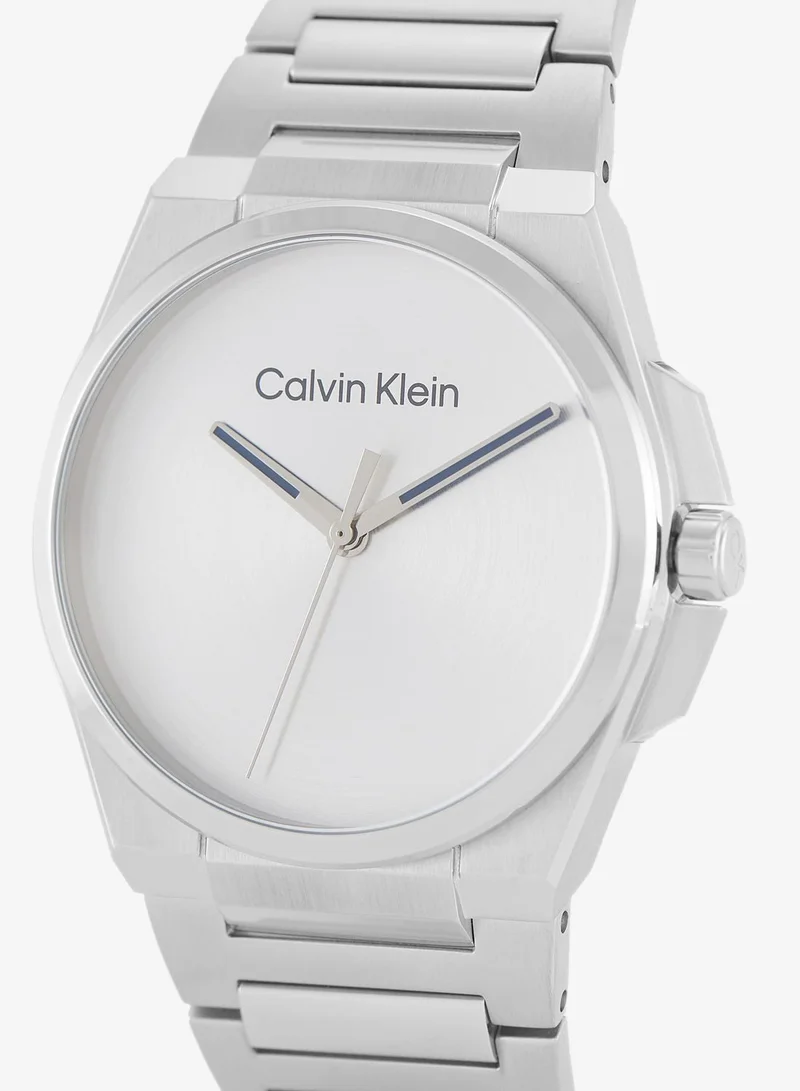 CALVIN KLEIN Meta-Minimal Analogue Watch with Steel Bracelet - 25200456
