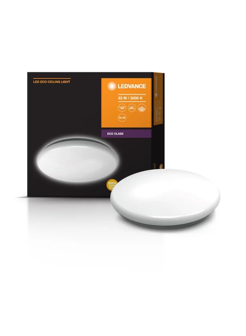 LEDVANCE Ledvance 23W LED Eco Ceiling Light 3000K Warm White 1400 Lumens IP20 Indoor Luminaire 230V - Image 1