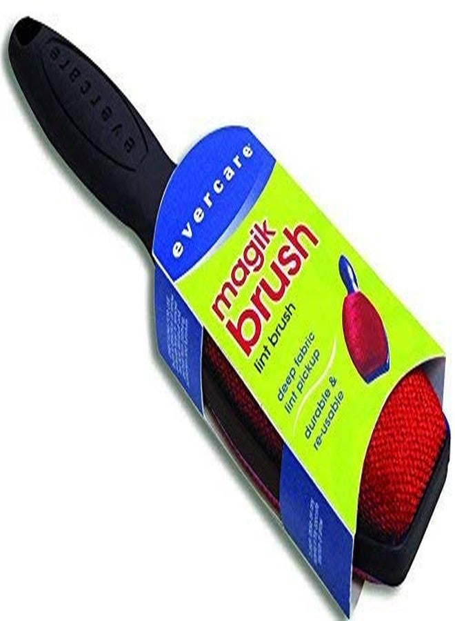 Evercare Magik Brush (Double Sided Lint Pic-Up Brush for Pet Lint & Dust) - (Black Handle) - Image 3