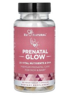Eu Natural Prenatal Glow 60 Vegetarian Capsules 