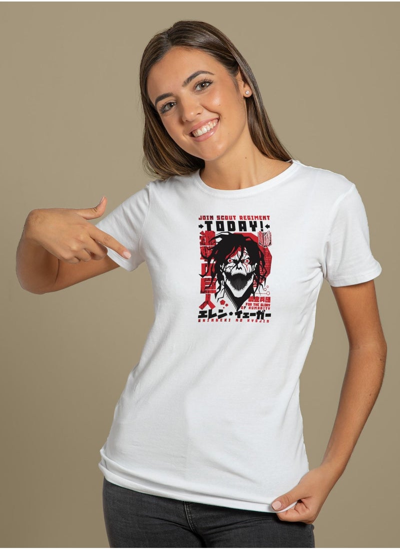 MODO - Casual T-shirt Attack On Titan Eren Yeager - Image 1