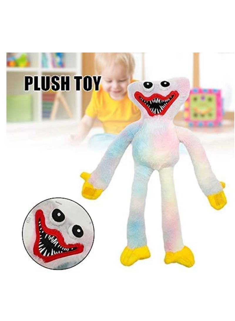 2-piece Huggy Wuggy Poppy Playtime Soft Toy Plush Soft Animal Toy  Blue/White-40cm - Image 2