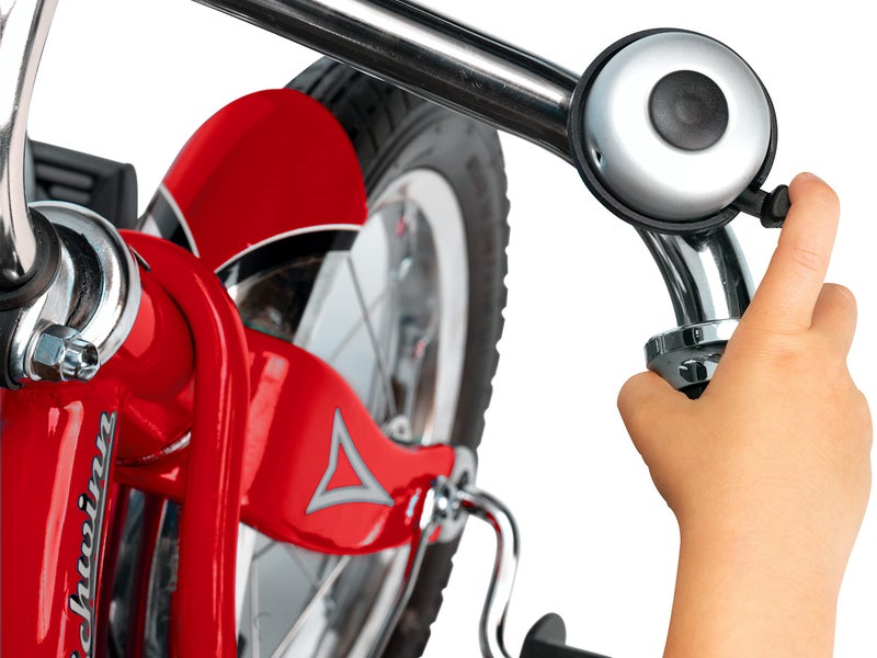 Schwinn Roadster Tricycle, 12 Inch Front Wheel Bike for Kids Ages 2-4, Low Center of Gravity, Retro Steel Frame, Adjustable Seat Grows with your Child, Rear Deck, Tricycle for Toddlers - Image 5