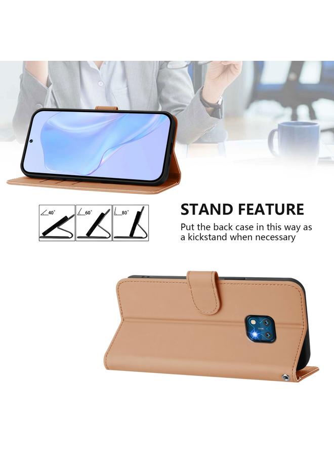 اس-توب جراب لهاتف Nokia XR20 مصنوع من الجلد بلون سادة مع حبل تعليق - Image 3