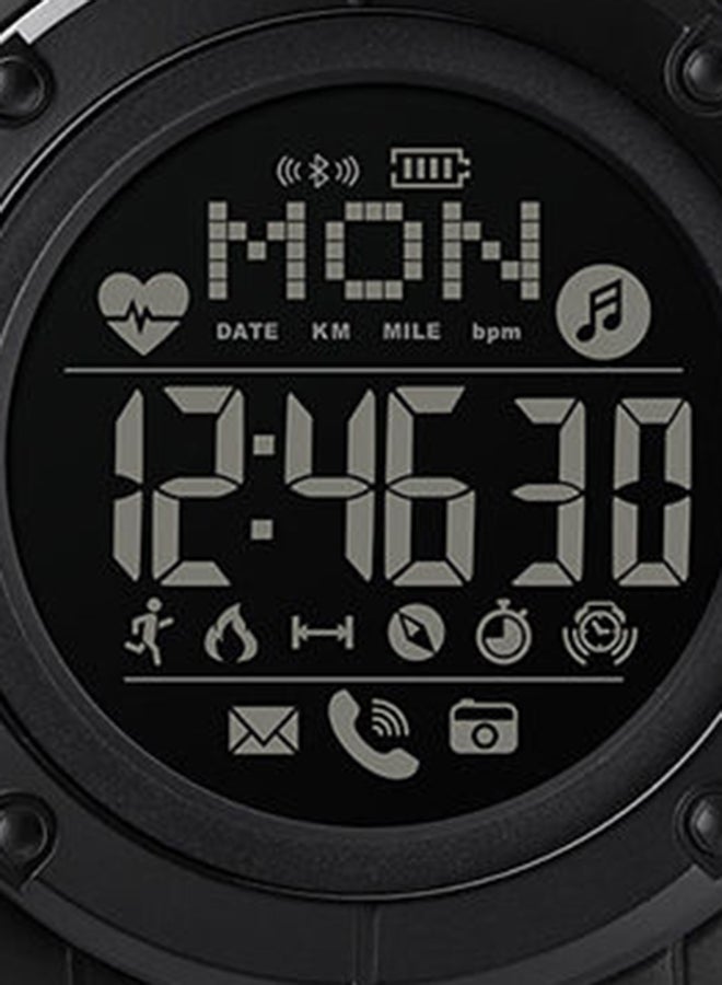 ساعة رجالية عصرية رياضية خارجية متعددة الوظائف، منبه 5 بار، مقاومة للماء، رقمية 1577 للرجال - Image 4