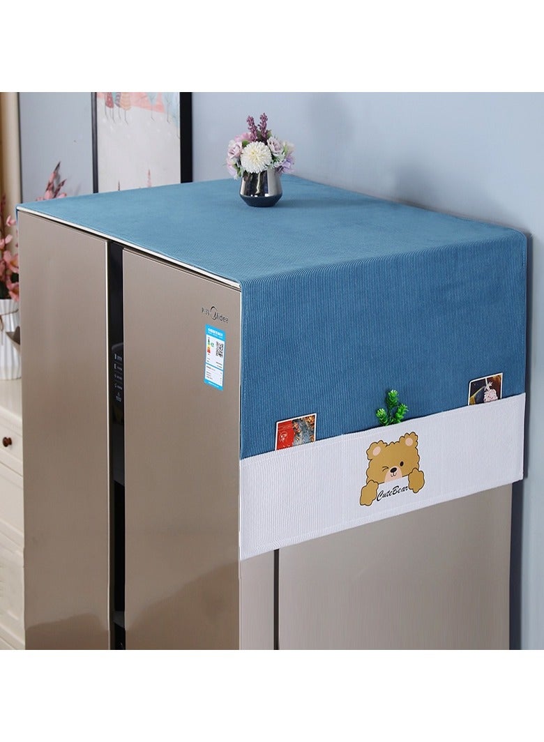 EBMINI Anti Slip Refrigerator Dust Cover Dust Cloth Cover 