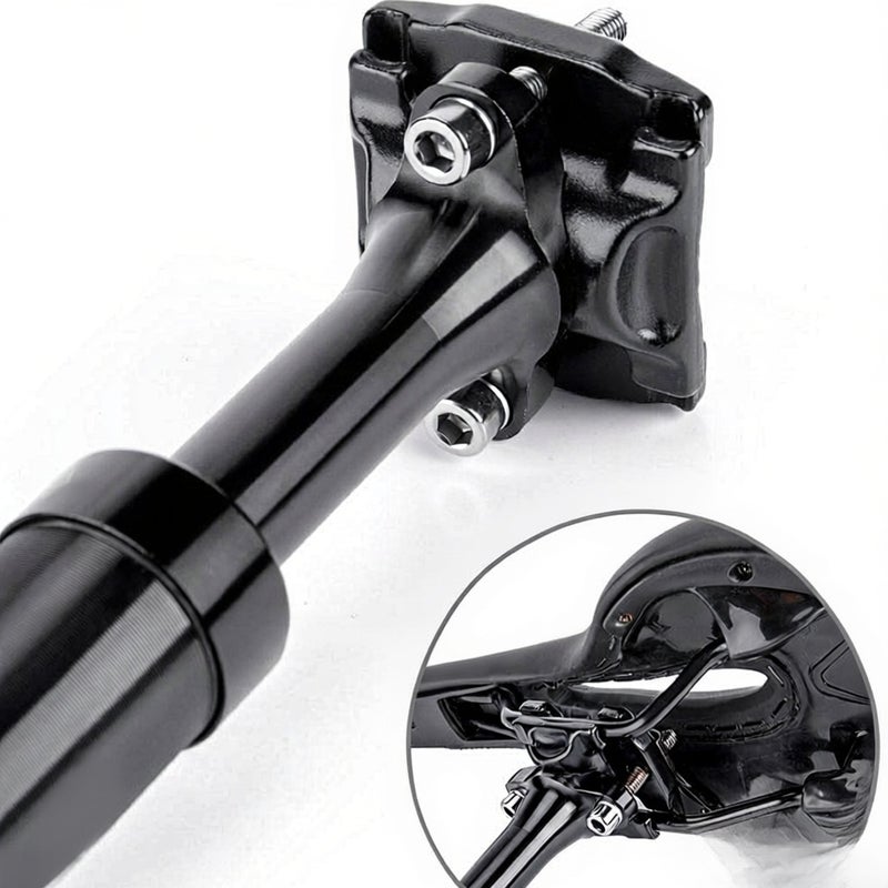 GEWAGE Bike Adjustable Seatpost Bicycle Shock Absorber Damper Post Aluminum Alloy Seat Post 31.6x400mm for Mountain Bike Road Bike - Image 4