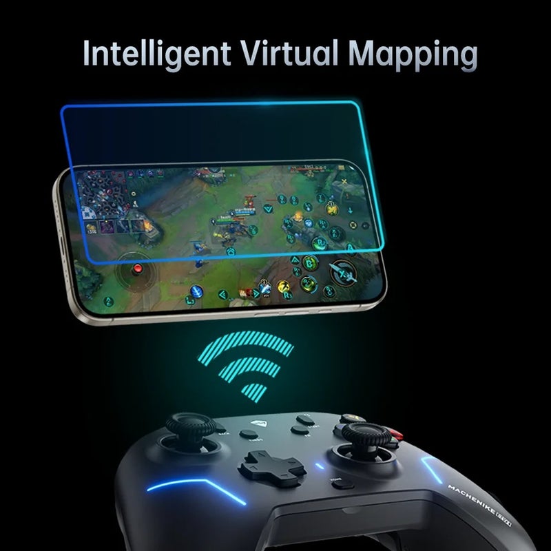 Machenike G6 V2 Wireless Gaming Controller, Dual TMR Joystick and Trigger, 1KHz Polling Rate, 1200mAh, for Switch, Steam - Image 4