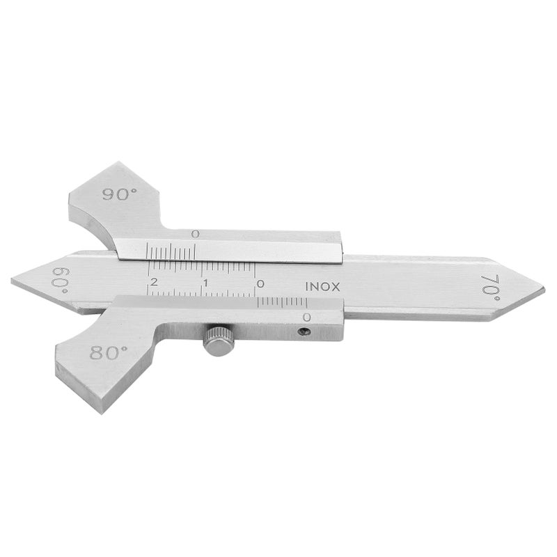 Weld Stitch Gauge Accuracy Stainless Steel Welding Inspection Test Measuring Tools 0-20mm - Image 3