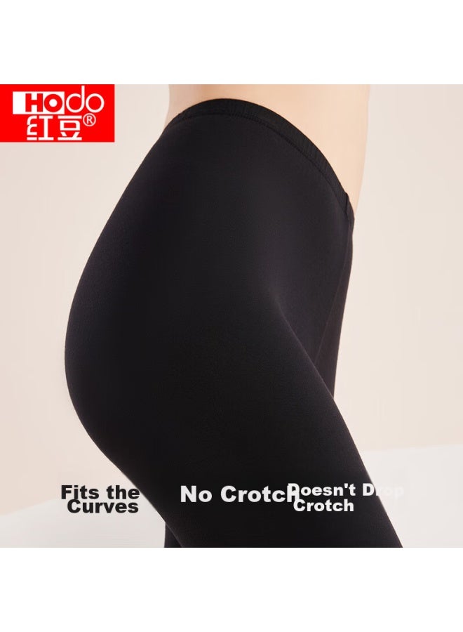hongdou Hongdou Women's Autumn Thermal Underwear Set, 40s Soft Elastic Modal Thin Warm Base Layer  - Image 5