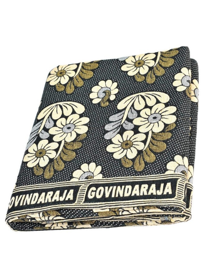 TUNI MANI Multi-Colour Govindaraja 100% Cotton Blanket/Chennimalai Bedsheet Size : 60" X 90" (5' X 7.5'Feet, Pattern May Vary, Queen, 1), Fade Resistant, Pack of 1 - Image 1