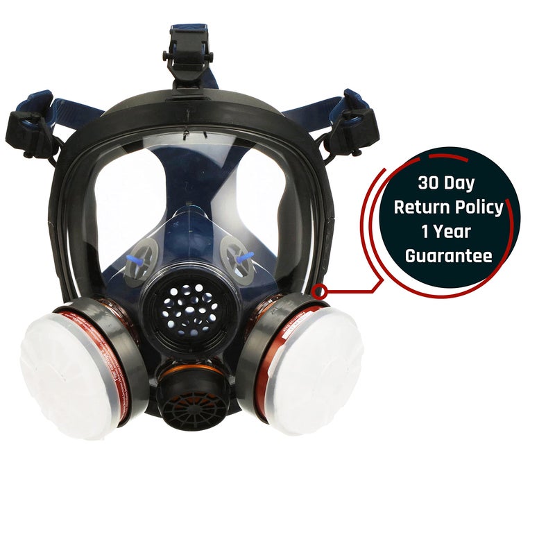 Parcil Distribution PD-100 Light Amber Full Face Respirator - Image 5