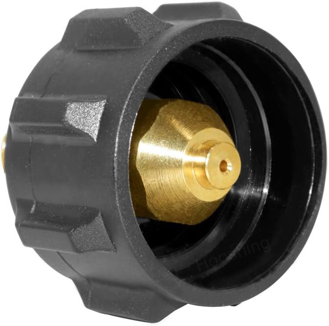Hooshing QCC1 Propane Gas Fitting Adapter with 1/4 Inch NPT Male Pipe Thread, Pack of 3 - Image 3