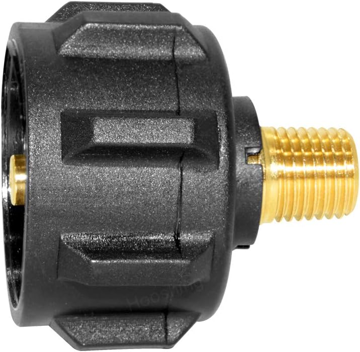 Hooshing QCC1 Propane Gas Fitting Adapter with 1/4 Inch NPT Male Pipe Thread, Pack of 3 - Image 4
