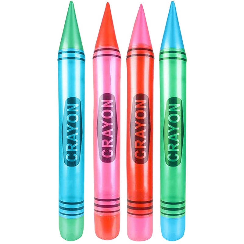 Rin Set of 4 Jumbo 44 Crayon Inflates - Image 2