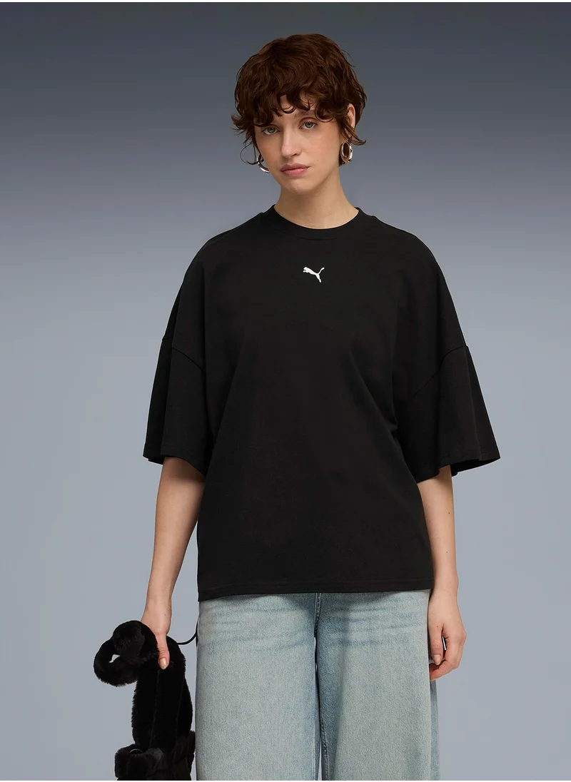 بوما Dare To Oversized Ruched T-Shirt