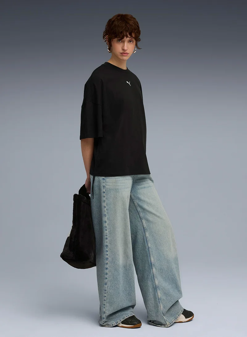 PUMA Dare To Oversized Ruched T-Shirt