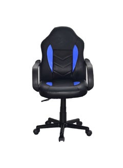 Micasa Pvc Foam Gaming Chair Black And Blue 100.5 X 58 X 57 Cm Zy-1131-B&Blue  - Image 1