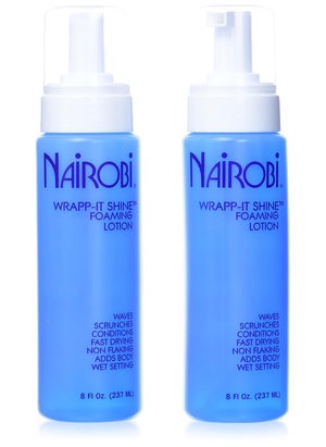 Nairobi Nairobi Wrapp-it Shine Foaming Lotion, 2 Count 