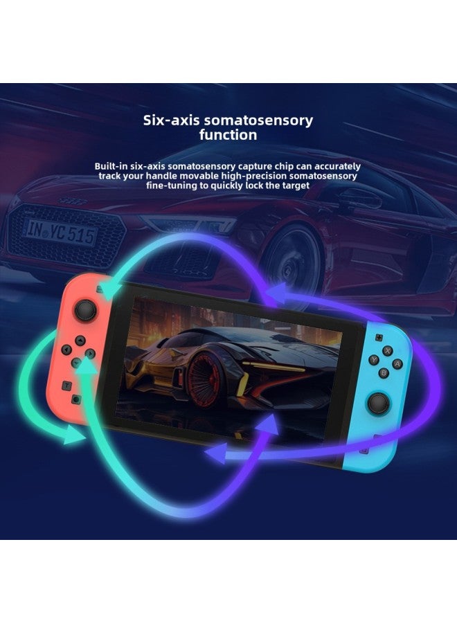 Nintendo NS Switch Left And Right Handle Neutral Joycon Small Handle One-button Wake-up Support Fitness Ring-Product Color:Splatoon  - Image 3