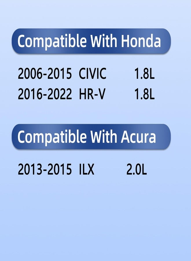 RICHWEI VS50741R Engine Valve Cover Gasket Set Kit for 2006-2015 Honda Civic HR-V, Acura ILX 1.8L 2.0L, 2006 2007 2008 2009 2010 2011 2012 2013 2014 2015 2016 2017 - Image 2