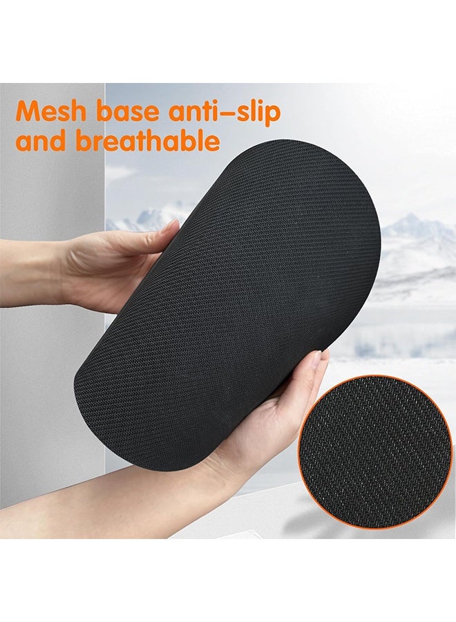 لوحة ماوس مريحة مع مسند معصم من الجل، مع دعم للمعصم وسطح أملس مريح وقاعدة من البولي يوريثين غير قابلة للانزلاق للكمبيوتر والكمبيوتر المحمول والمكتب. - Image 4