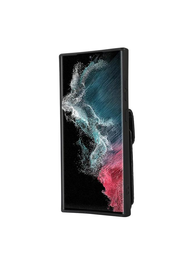 اس-توب جراب جلدي لهاتف Samsung Galaxy S23 Ultra 5G مع فتحة بطاقة - Image 3