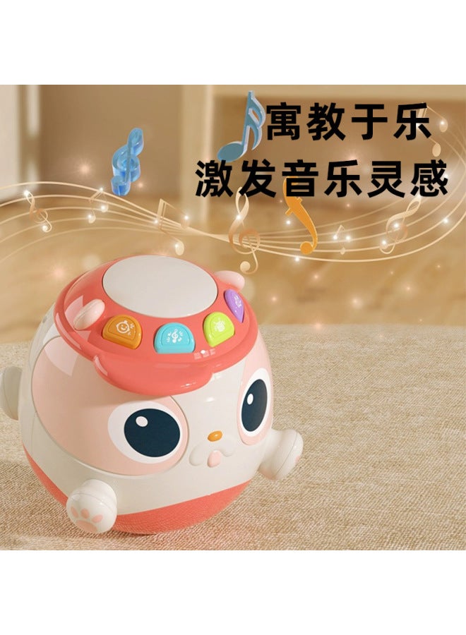 Cute Fun Cartoon Puppy Tumbler Puzzle Early Education 0-2 Years Old Baby Children Pressing Grip Comfort Toys - Image 3