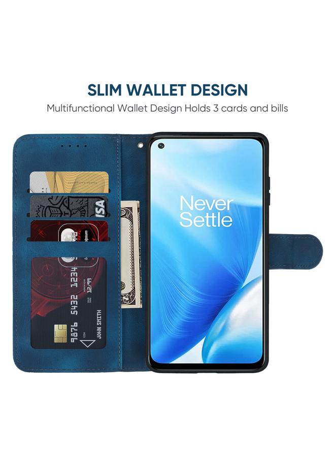 اس-توب جراب هاتف OnePlus Nord N200 5G مصنوع من الجلد بخطوط هندسية - Image 3