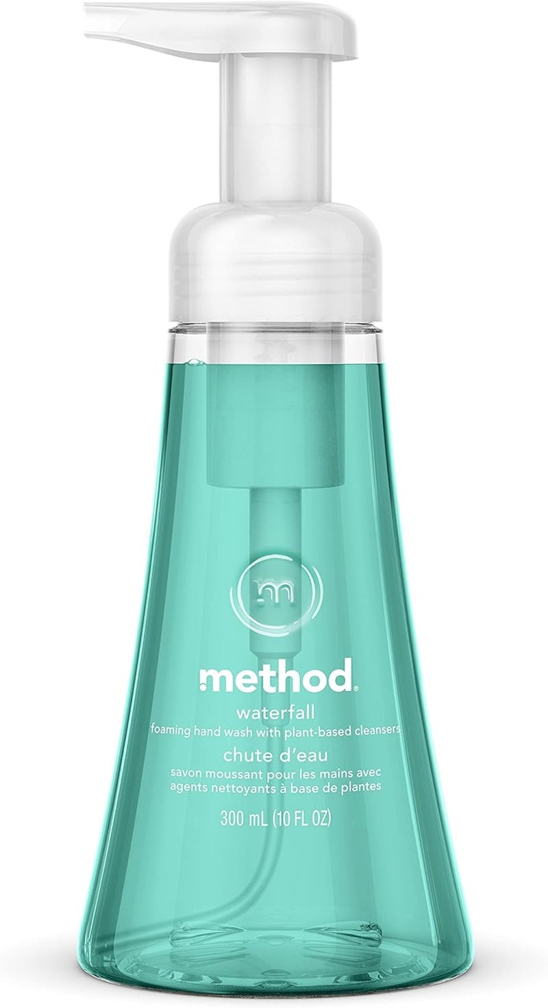 Method Foaming Hand Soap, Waterfall - Paraben and Phthalate Free, Biodegradable Formula, 10 Fl Oz - Image 1
