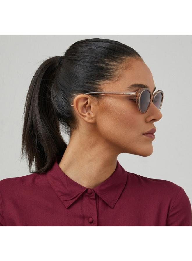 30 سندايز نظارات شمسية نسائية عين القطة من إيوا، بني - Image 5