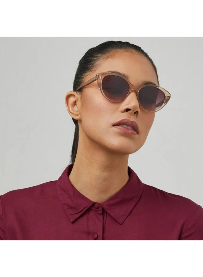 30Sundays  30Sundays EN VOGUE Women's Cat Eye Sunglasses by eyewa, Brown for Women | Best Price UAE