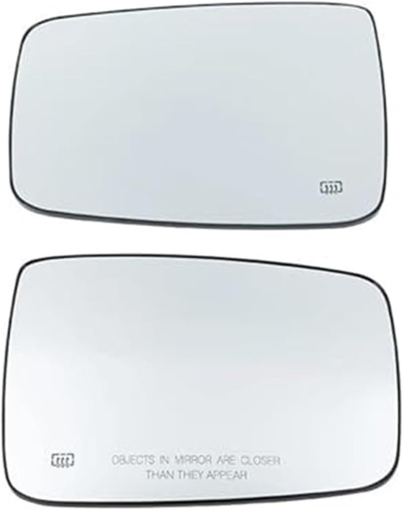 QASULER Heated Rearview Mirror Glass for Dodge Ram - Image 5