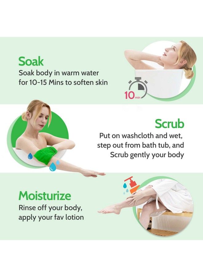 MODU 6 Pcs Korean Exfoliating Bath Washcloth 5.3 X 5.9 In Asian Italy Towel - Image 5