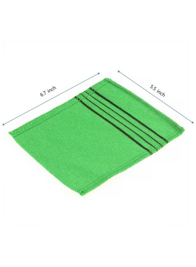 MODU 6 Pcs Korean Exfoliating Bath Washcloth 5.3 X 5.9 In Asian Italy Towel - Image 4