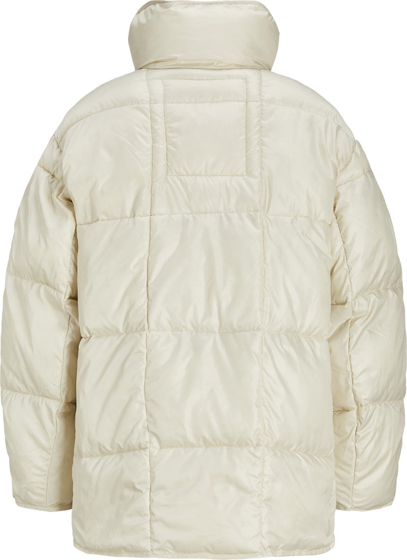 JJXX Off-White Women's Coat Jxcora Quilted Jacket Otw Sn  - Image 1