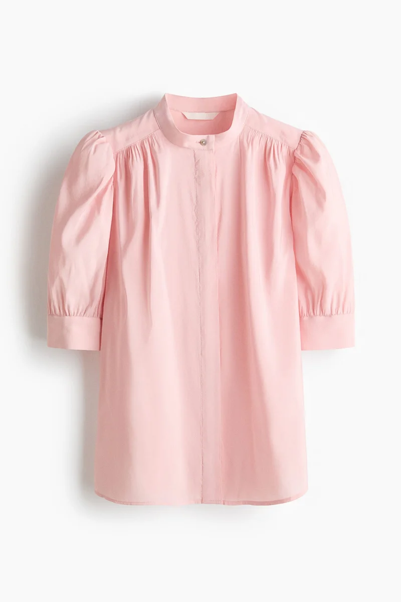 H&M Puff-sleeved blouse