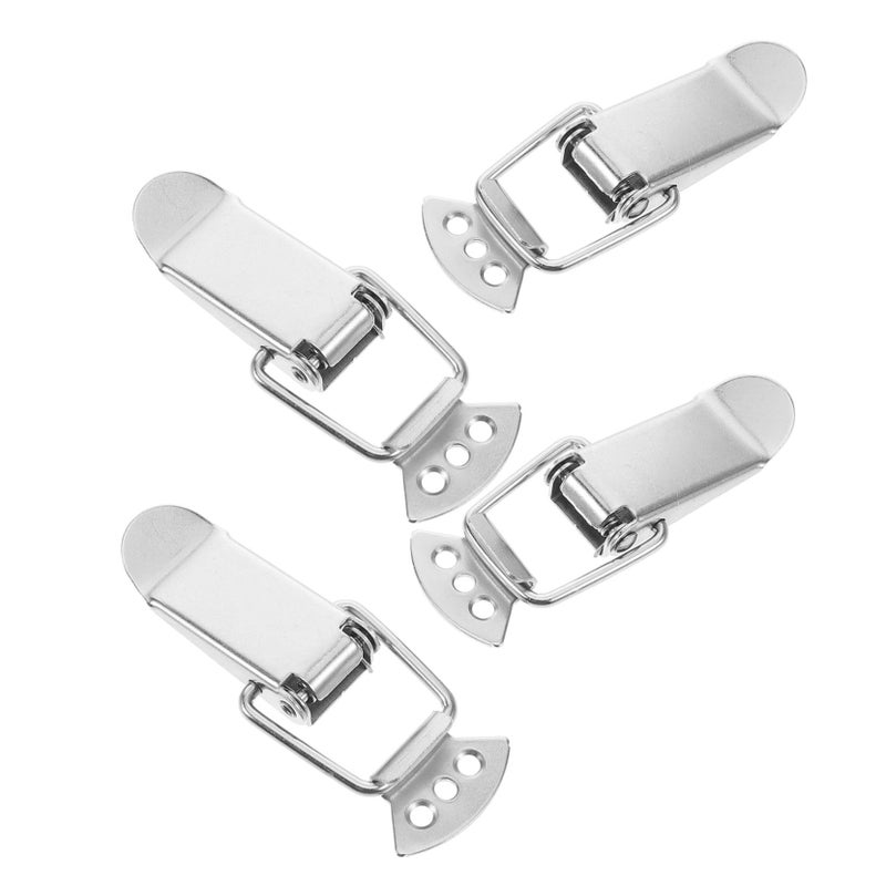 4Pcs Small Butterfly Twist Latch Replacement Robust Metal Cabinet Hasp For RV Door Push Lock - Image 2