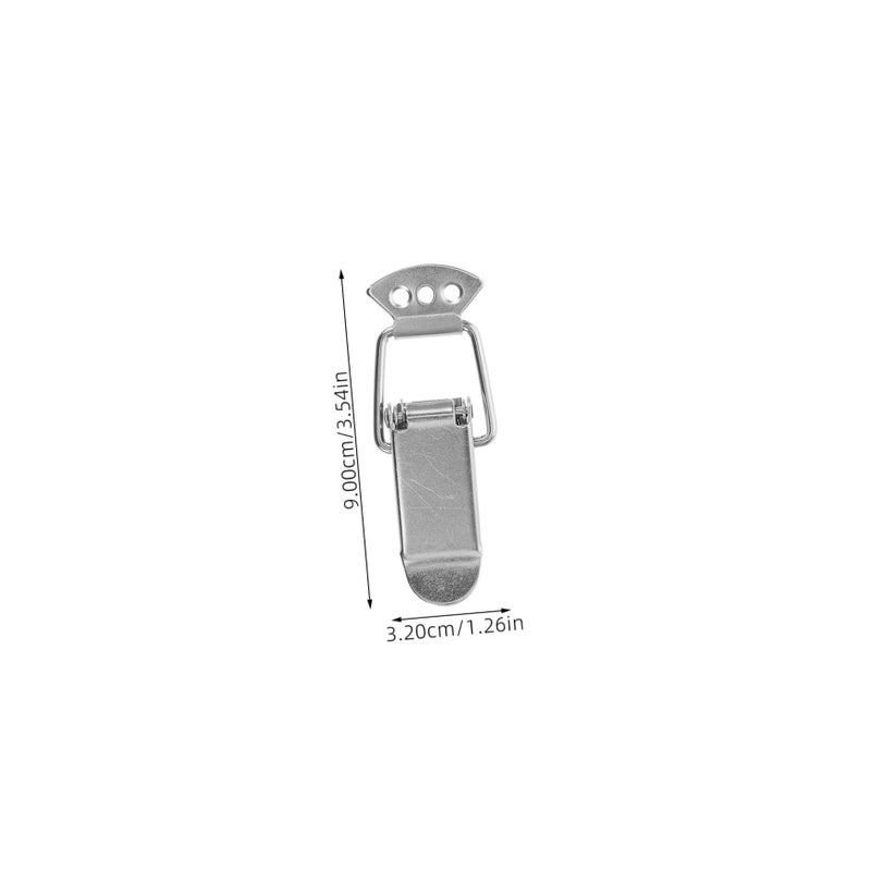 4Pcs Small Butterfly Twist Latch Replacement Robust Metal Cabinet Hasp For RV Door Push Lock - Image 3