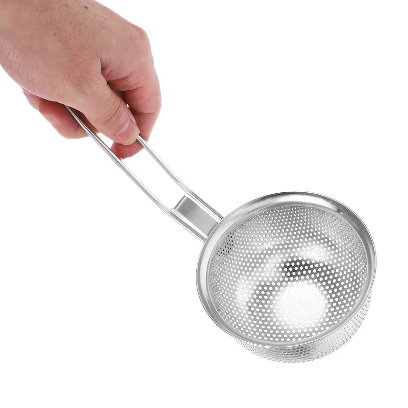 Stainless Steel Pasta Boil Basket For Hot Pot Utensil Food Strainer With Handle For Cooking Oil Filter Multifunctional Kitchenware Set For Home Use - Image 2