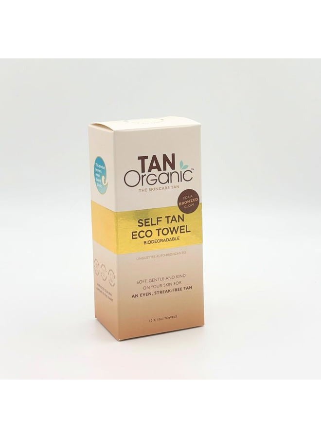 TANORGANIC SELF TAN ECO TOWELS 10 PACK - Image 2