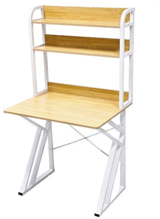 Small Study Table, Laptop Desk, Writing Desk, Home Office Desk for Small Space, Gaming Desk, Writing and Reading Work Desk with Storage Shelf - pzsku/Z2F833F25D614A1149BDDZ/45/1748180233/62a788fe-dff7-402d-abae-6fb87cbedb3c