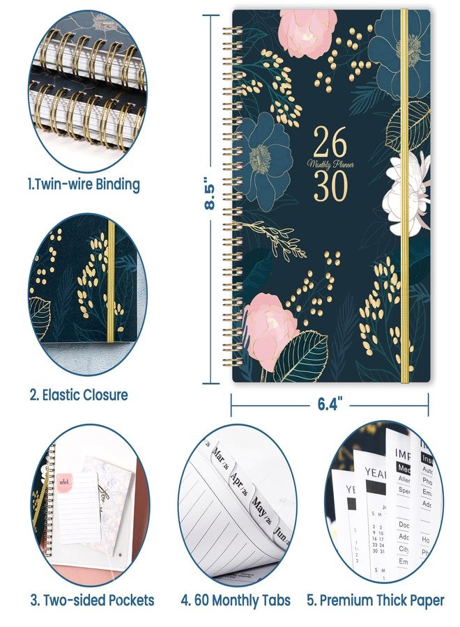 Indeme 2026-2030 Monthly Planner - 5 Year Monthly Planner/Calendar 2026-2030, January 2026 - December 2030, 6.4'' x 8.5", 5 Year Calendar, 60 Months Tabs, Pocket, Holidays, Notes Pages - Image 5