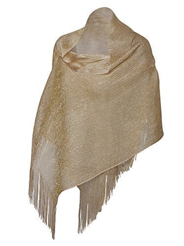 Vijiv Women's 1920s Gatbsy Vintage Shawl Wrap For Bridal Prom Wedding Party Evening Dresses - Image 4