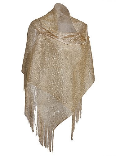 Vijiv Women's 1920s Gatbsy Vintage Shawl Wrap For Bridal Prom Wedding Party Evening Dresses - Image 2