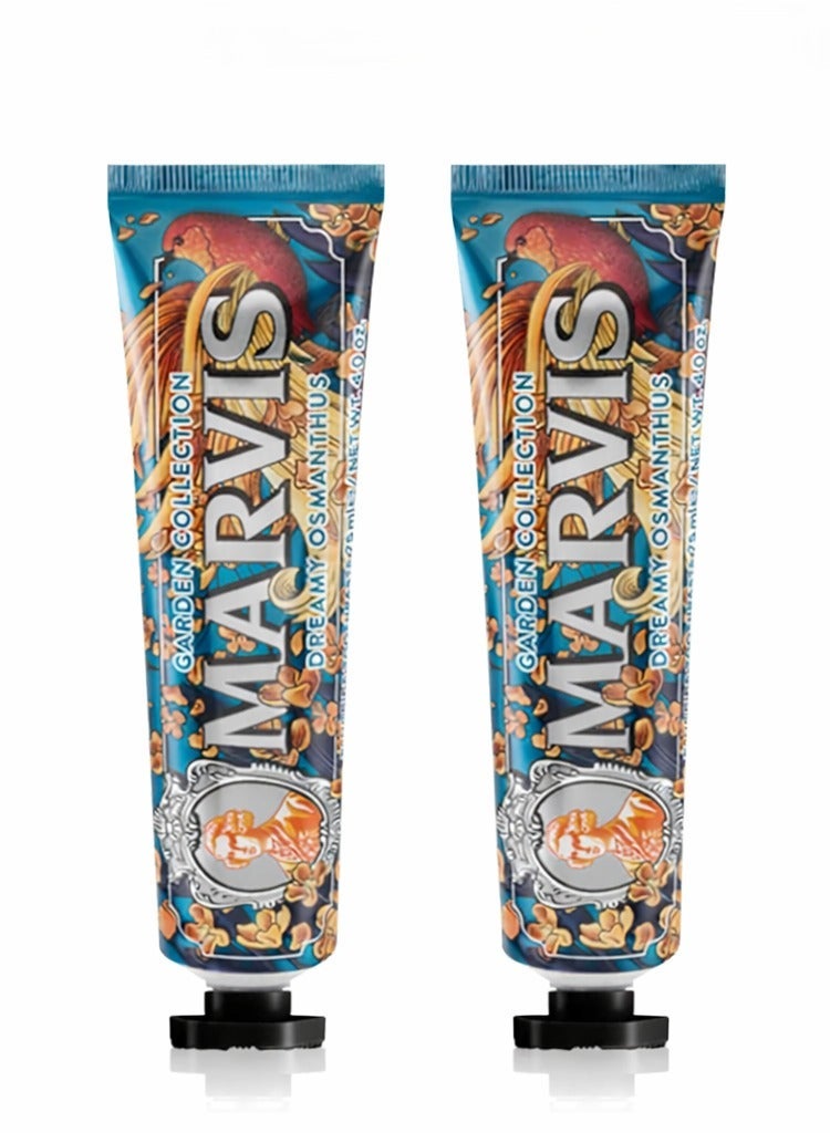 Marvis Pack of 2 Dreamy Osmanthus Toothpaste 75ml