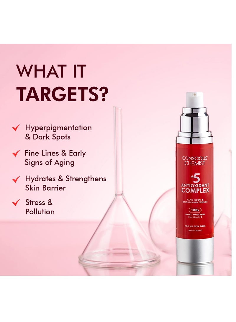 كيميائي واعي خلاصة التوهج السريع والإشراق | سيروم للوجه ٥٠ مل - Image 4