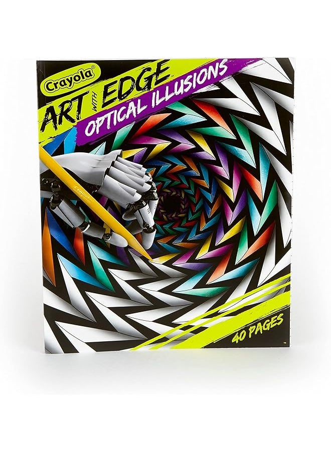 Optical Illusions Coloring Book 40 Coloring Pages Gift - pzsku/Z2F83A1EDACDF543EF756Z/45/_/1719943253/770d53c4-ad12-435c-8f8f-34ef95bb8831